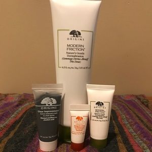 Bundle of origins facial products